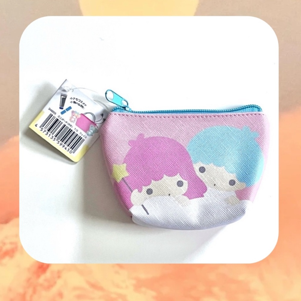 🍭3/$10 sanrio twin stars coin accessory pouch